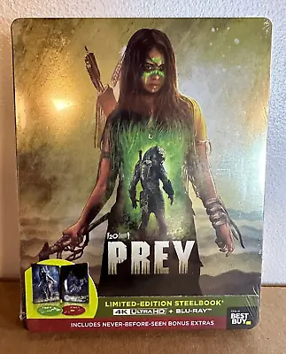 Prey Steelbook (4K UHD/Blu-ray) Best Buy Factory Sealed/NEW - Shipped In A Box • $64.98