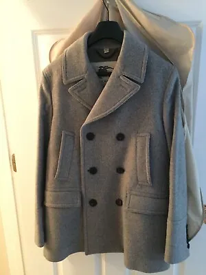 Mens Burberry London Peacoat • $950