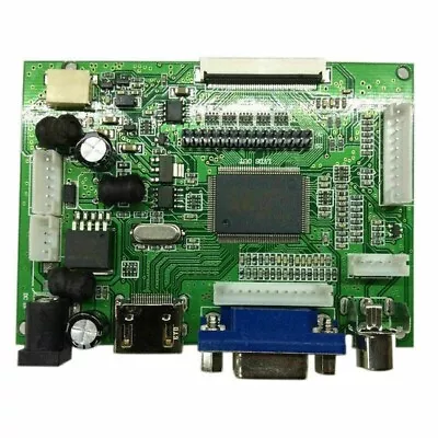 Mini LCD Controller Board HDMI VGA AV For Drive LVDS/TTL Display Screen L • £25.99