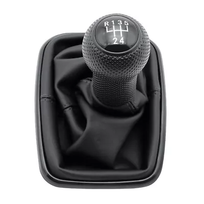 5 Speed Car Gear Shift Knob Gaiter Boot Cover For VW Golf GTI R32 Jetta Bora MK4 • $15.20