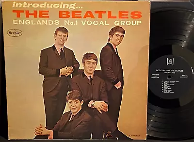 THE BEATLES Introducing The Beatles 1964 VEE JAY Mono LP VG+/VG Play Tested • $103.50