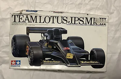 Tamiya Team Lotus JPS MK3 Damaged Box Kit Perfect. Rare. • £40