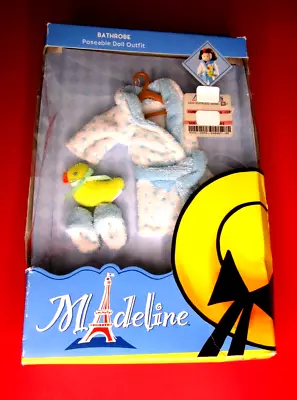 NEW~Learning Curve~Madeline Poseable Doll Outfit~Bathrobe Set~Slippers Duck • $24.99