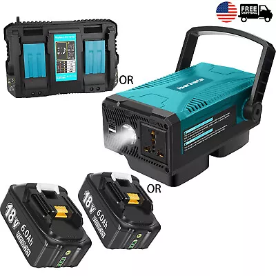 For Makita Portable Power Station 150W Output /18V Battery /Battery Charger • $169.99