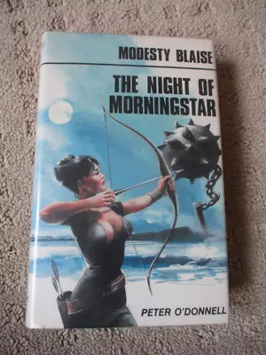 The Night Of Morningstar: Modesty Blaise By Peter O'Donnell 1982 1st Edition HC • $39.99