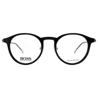 Hugo Boss Demo Round Men's Eyeglasses BOSS 1350/F 0TI7 49 BOSS 1350/F 0TI7 49 • $54.99