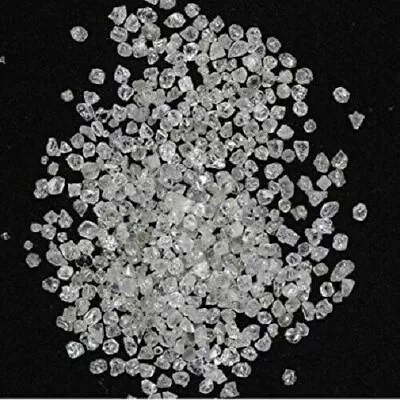 5.0ct Sparkling 100% Natural Fine White Uncut Raw Diamond Rough Diamond Dust Lot • £24