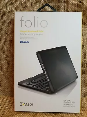 $18.74 • Buy ZAGG - Folio Case With Bluetooth Keyboard For IPad Mini And Mini WRetina Display