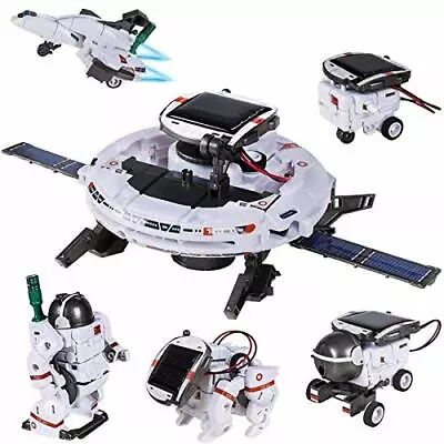 STEM Toys 6-in-1 Space Solar Robot KitEducatoinal Science Building Toys DIY • $18.81