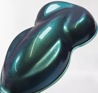 Cancun Beach Chameleon Pearl Automotive Basecoat Blue Green • $49.99