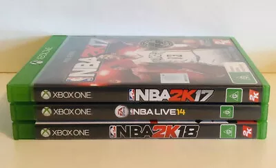 NBA 2K Bundle | Microsoft Xbox One Basketball Game Set - 2k14 + 2k17 + 2k18 • $26.45