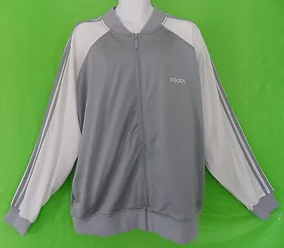 -VINTAGE OLD SCHOOL~Adidas FL MIX Track Sweat Top Jacket Shirt Superstar~Mens XL • $139.99