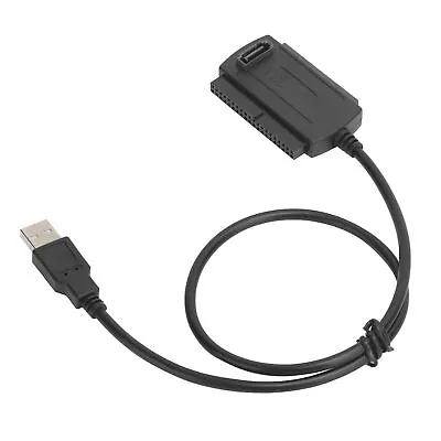 USB To SATA Adapter Cable 80Pin 44Pin IDE Hard Disk Optical Drive For Computer • £6.22