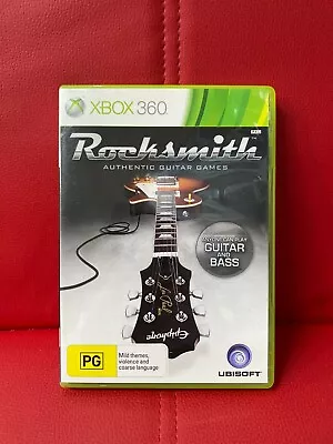 Rocksmith Authentic Guitar Games Xbox 360 Game Only • $18
