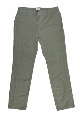 £11.31 • Buy Chicos Jeans Womens Size 0.5 Green 32X27 Tapered Leg Mid Rise Stretch