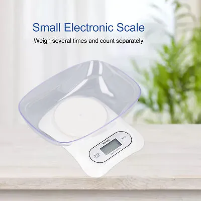 Electronic Scale USB Charging Digital Scale Accurate Counting For Kitchen • £26.33