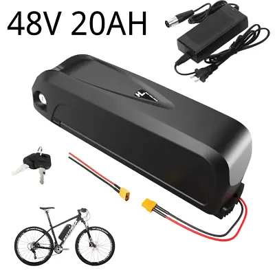 48V 20AH EBike Battery Electric Bike Bicycle Lithum Li-lon Battery For 1200W  • $284.99