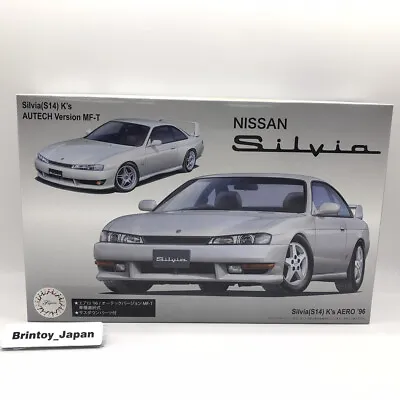 Fujimi Id84 Nissan S14 Silvia K's Aero '96 Autech Version 1/24 Model Kit New • $43.93