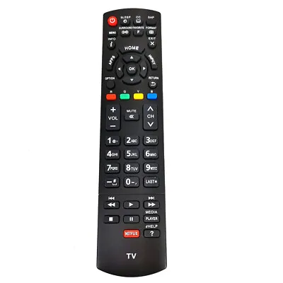 $9.62 • Buy New N2QAYB000828 For Panasonic TV Remote Control TC-50AS530U TC-50AS630U