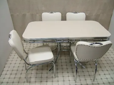 Bel Air American Style Retro 50s American Diner Furniture Kitchen Table Chairs • £2290