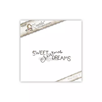 Magnolia Cling Rubber Stamp Sweet Christmas Dreams B12 - NEW • $4