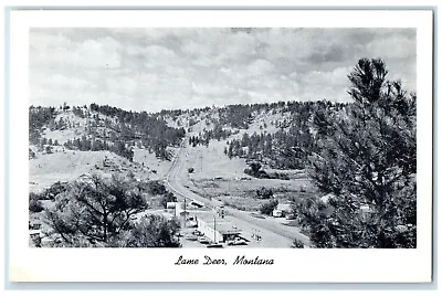 C1930's Lame Deer On Northern Cheyenne Indian Reservation Montana MT Postcard • $12.32