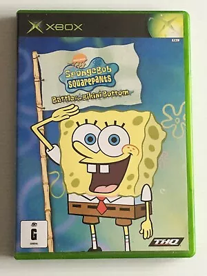 Xbox - Spongebob Squarepants - Battle For Bikini Bottom - Game Complete (Aus PAL • $14.95