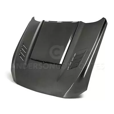 18-19 Ford Mustang Ram Air Double Sided Hood Ac-hd18fdmu-ab-ds • $1880