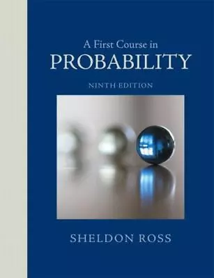 A First Course In Probability 9th Ed. - VERY GOOD • $27.50