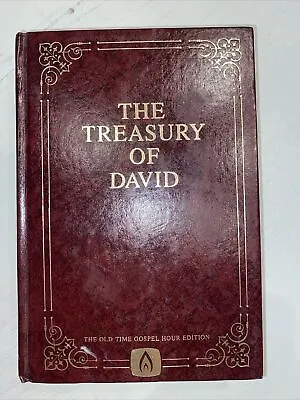 “The Treasury Of David” Vol. 1 By Charles Spurgeon Signed By Jerry Falwell! • $45