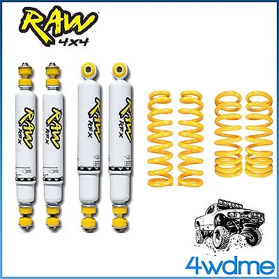 Landrover Discovery Series 1 RAW F & R Shock + Coil Spring 2  COMPLETE Lift Kit • $935