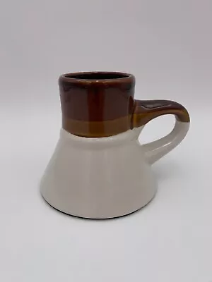 Classic Wide Bottom No Spill Proof Ceramic Mug Brown Rubber Pad Bottom • $8.99