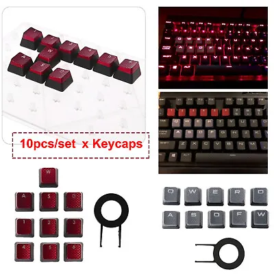 For Corsair K70 K65 K95 G710 RGB STRAFE Keyboard Keycaps Replacement 10pcs/set • $21.63