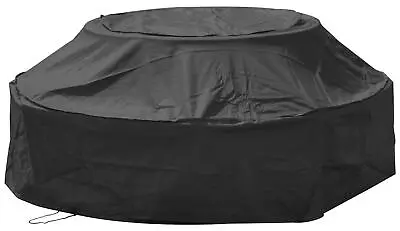 £26.99 • Buy Woodside Black Waterproof Outdoor 8 Seater Round Picnic Table Cover