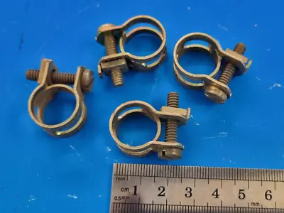 $11.90 • Buy Valiant Holden Ford Utilux Hose Clamps NOS 15mm ID Hose  Set Of 4 70s Quality