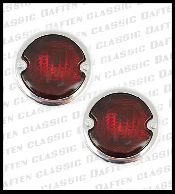 1958-61 VW Bus Tail Light Assembly 2pcs PAIR Volkswagen Type 2 Kombi 211945237B • $230