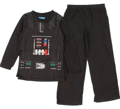 $24.99 • Buy Star Wars Darth Vader  2pc Sleep Set Cape Costume PJs Medium M 7/8 New Fast Ship