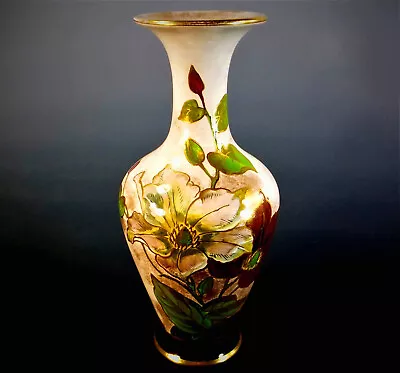 £265 • Buy RARE, EARLY, DOULTON LAMBETH HAND PAINTED VASE By MINNA L CRAWLEY