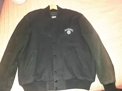 Jack Daniel’s Suede Sleeve Jacket Large • $150