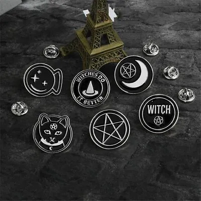 $2.07 • Buy Spells Witches Gothic Dripping Oil Enamel Pins Badge Brooch Clothes Lapel Pin