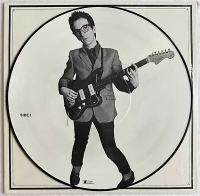 Elvis Costello -My Aim Is True/This Years Model- Very Rare Promo Picture Disc LP • $329.81