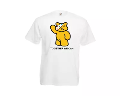 Together We Can Children In Need Spotty Bear Kids Adults T-Shirt • £8.99