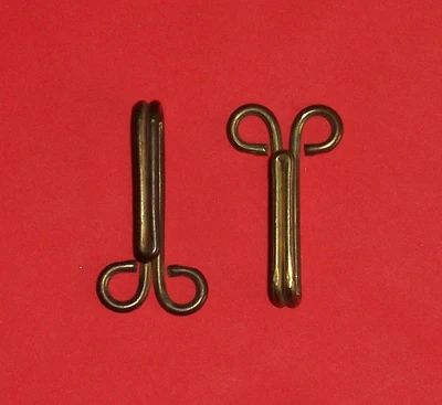 £7.99 • Buy Genuine Original Ww1 - Ww2 British Army / Raf Brass Uniform Belt Hooks