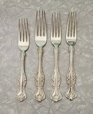 Lot Of 4 Antique Silver Plate Southern Pacific Steamship SS Momus Forks Flatware • $325