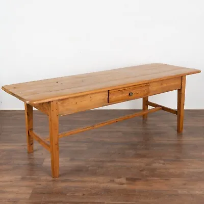 Pine Farm Table With Single Drawer Sweden Circa 1840 • $4050