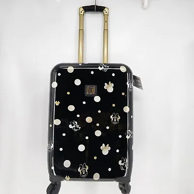 FUL Disney Minnie Mouse Polka Dot Hard Side Carryon Spinner Suitcase Luggage 21  • $139.95