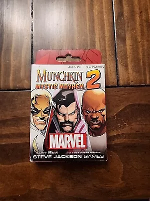 Munchkin Marvel 2 Expansion Mystic Mayhem  - Steve Jackson Games NEW (Half Pack) • $150