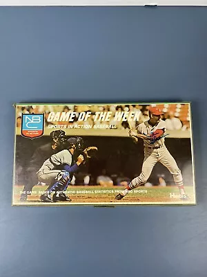 Vintage  Hasbro NBC Game Of The Week Sports In Action Baseball Mike Shannon Auto • $99.99