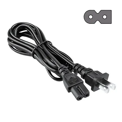 6ft AC Power Cord Cable For M-Audio Studiophile AV20 AV30 AV40 Speaker 2-Prong • $7.95