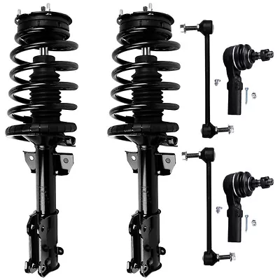 Front Complete Struts Sway Bars Tie Rods For 2005-2010 Ford Mustang • $189.23